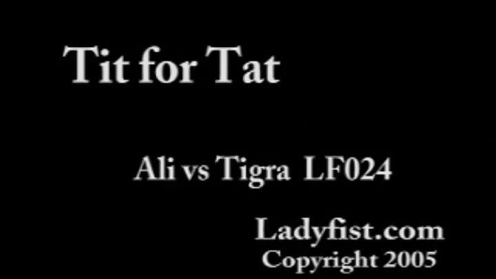 Ali vs Tigra in LF024 Tit for Tat (Custom Video)