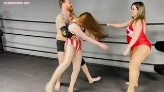 MB15 - Canada Day KO Beatdown - 2 on 1 Mixed Wrestling Domination