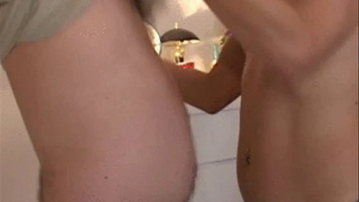 Tiny Tits MILF Cunt Pulled Inside Out By Thick Fat Prick