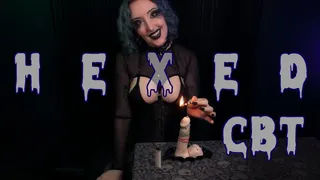 Hexed CBT - Sadistic magic CBT witch roleplay by Miss Faith Rae with pain play and laughing