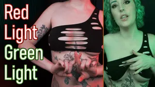 Red Light Green Light - UNCENSORED TOPLESS - Edging Femdom POV JOI Game by Miss Faith Rae with Cock Control and Jerk Off Instructions