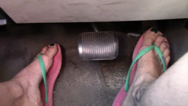 Driving in Flip Flops