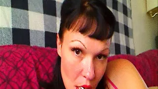 Sarah's Hot and Dirty Lollipop Licking and Sucking.