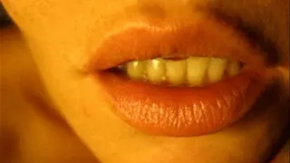 Sarah's Mouth-No Lipstick!!