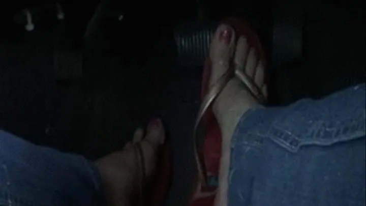 Pedal Pumping in Flip Flops.