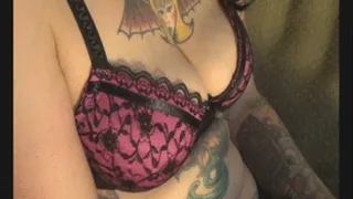 Hiccups Tits in Push Up Bra