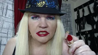 Mistress Lipstick Tongue Challenge 27