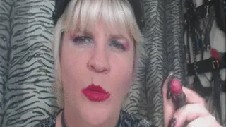 Weak Slave Beg For Lipstick JOI 34