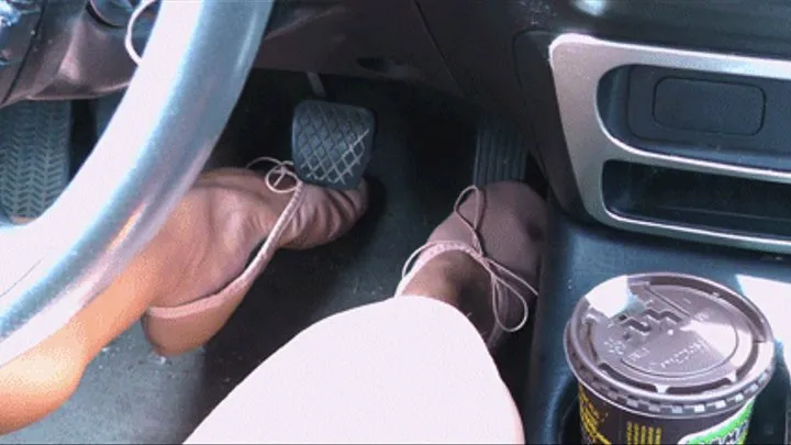 Driving in Professional Ballet Slippers