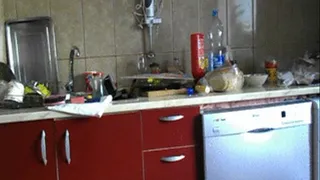 cleaning in the kitchen 2