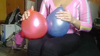 balloons scratched with finger nails 1