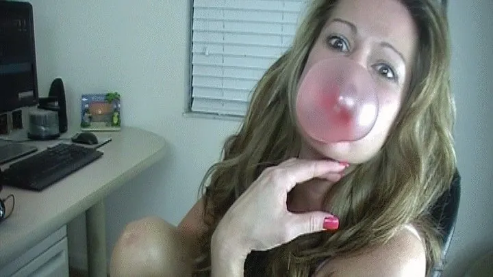 Bubble gum time at the office