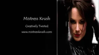 Mistress Krush - Putting on her makeup