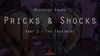 Pricks and Shocks Pt 2 The Treatment