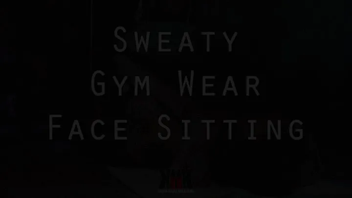 Sweaty Gym Wear Face Sitting