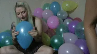 Double Balloon Nail Popping