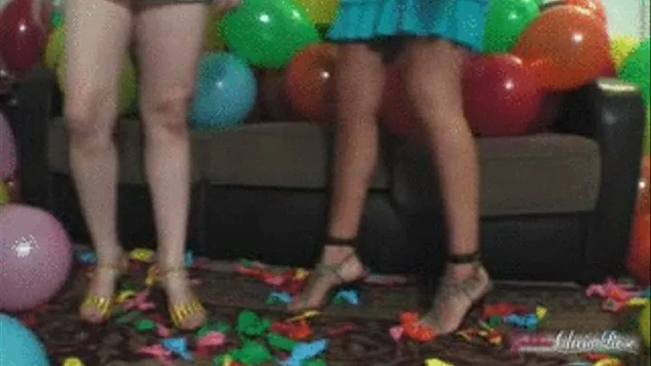 Balloon Brats in High Heels