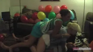 Balloon Brats Smother and Pop