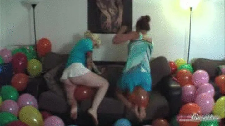 Balloon Brat Booty Popping (MOV )