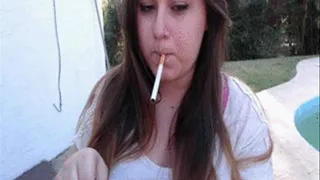 Smoking outdoors