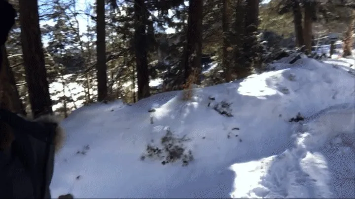 Four Pee Compilation including Snow Peeing