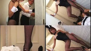 Naughty Bunny Waitress Dominates A Pathetic Waiter - MFD-032 - Part 1 (Faster Download - )