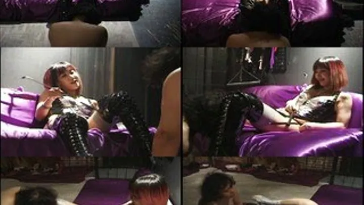 Boytoy Worships the Vixen's Foot Part 1 - QVD-004 (Faster Download - )