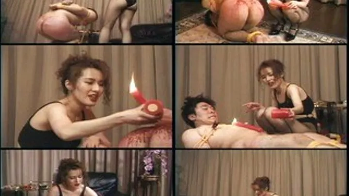 Nasty Bitch Plays With Wax Part 2 - MHD-068 (Faster Download - )