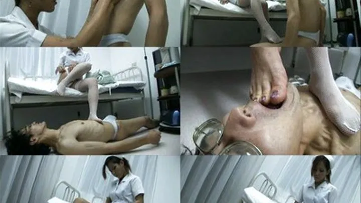 Naughty Nurse Toys with Patient - Part 2 (High Quality - )