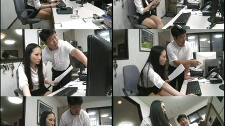 Naughty Secretary Fingers His Ass Part 1 (High Quality - )