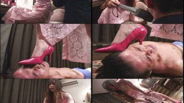 Pissed Wife Tramples Him with Pink Heels - Full version (Faster Download - )