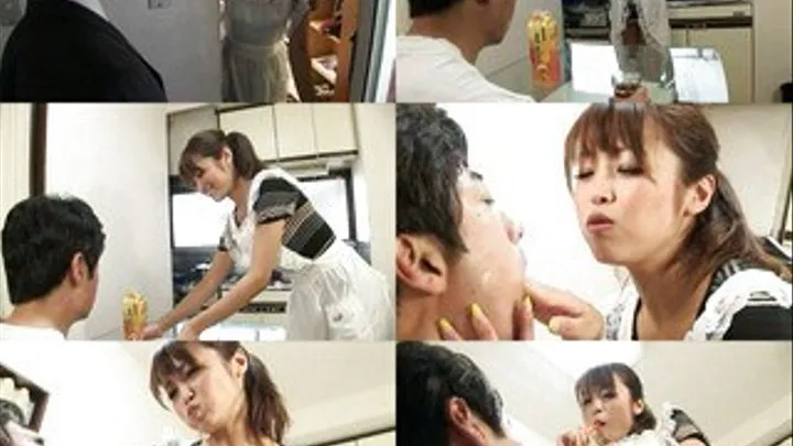 Maid Gets Nasty in the Kitchen Part 1 (Faster Download - )