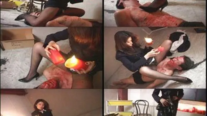 Lady Boss Gets Kinky with Candle Wax Part 2 (Faster Download - )