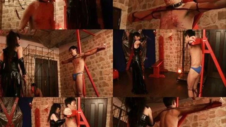 Helpless Boytoy Gets a Taste of Fire and Whip Part 1 - MHD-046 (High Quality - )