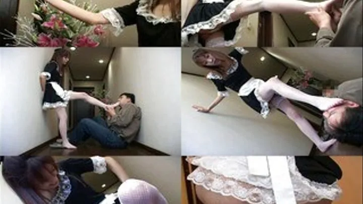 Horny French Maid Makes Master Worship Her Feet - Full version - MFD-049 (Faster Download - )