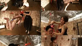 Kinky Bitch Hangs Ties Boytoy to the Ceiling - Full version - MHD-041 (High Quality - )