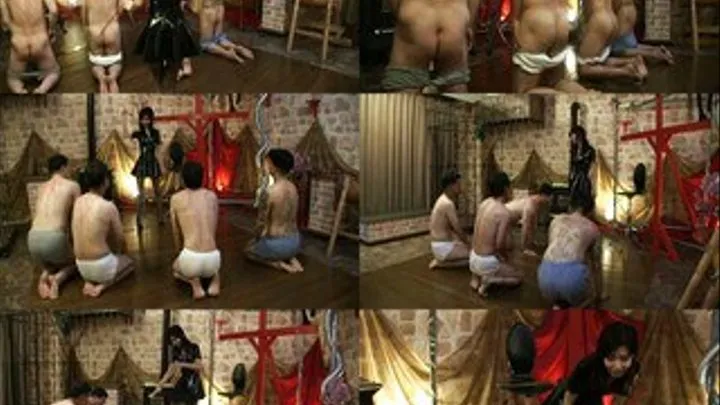 Nasty Dominatrix Whips Boytoys Part 2 - MHD-056 (Faster Download - )