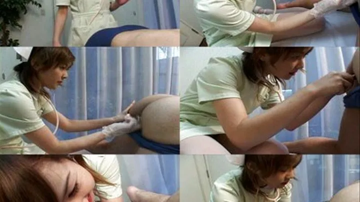 Kinky Nurse Fingers His Ass Part 1 - MFD-040 (High Quality - )