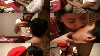 Naughty Asian School Girl with Long Hair Plays with Tutor - Part 2 - MFD-048 (Faster Download - )