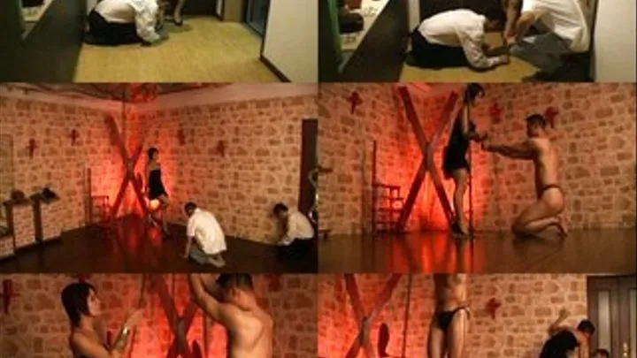 Dominatrix Takes on Two Men in Her Studio - Full version - MHD-043 (Faster Download - )