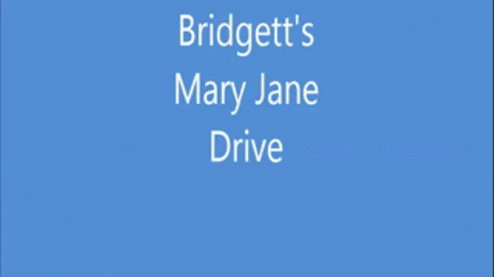 Bridgett's Mary Janes Drive