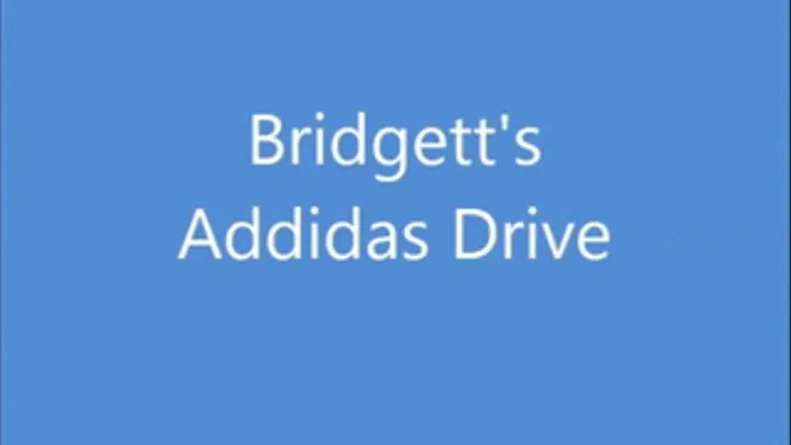 Bridgett's Adidas Drive 1