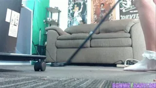 Vacuuming up my mess