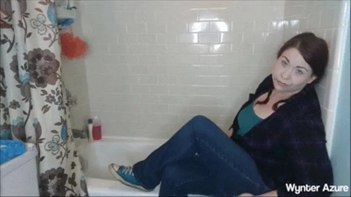 Bath Fully Dressed in Jeans & Converse Sneakers (ID # 1599 )