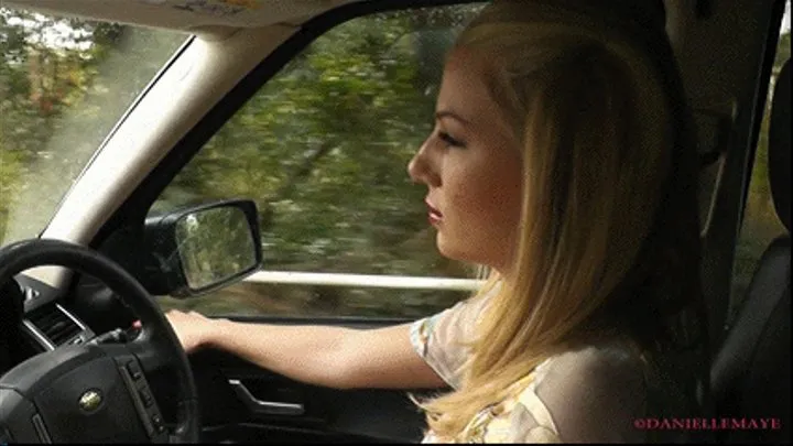 Danielle Maye 'Smokey Driving Quickie'