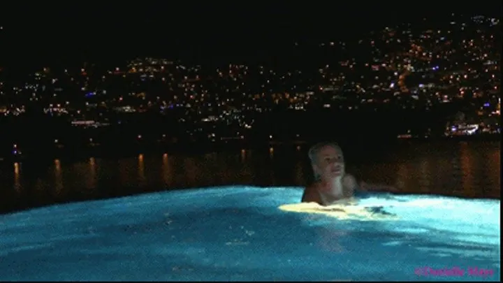 Couple Go For Late Night Skinny Dip Fondle