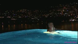 Couple Go For Late Night Skinny Dip Fondle