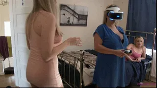 3 Girl Vr Gaming Whole