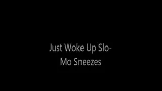 Sneezing in Slo-Mo