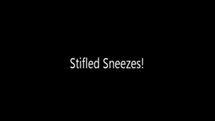 Stifling my Sneezes